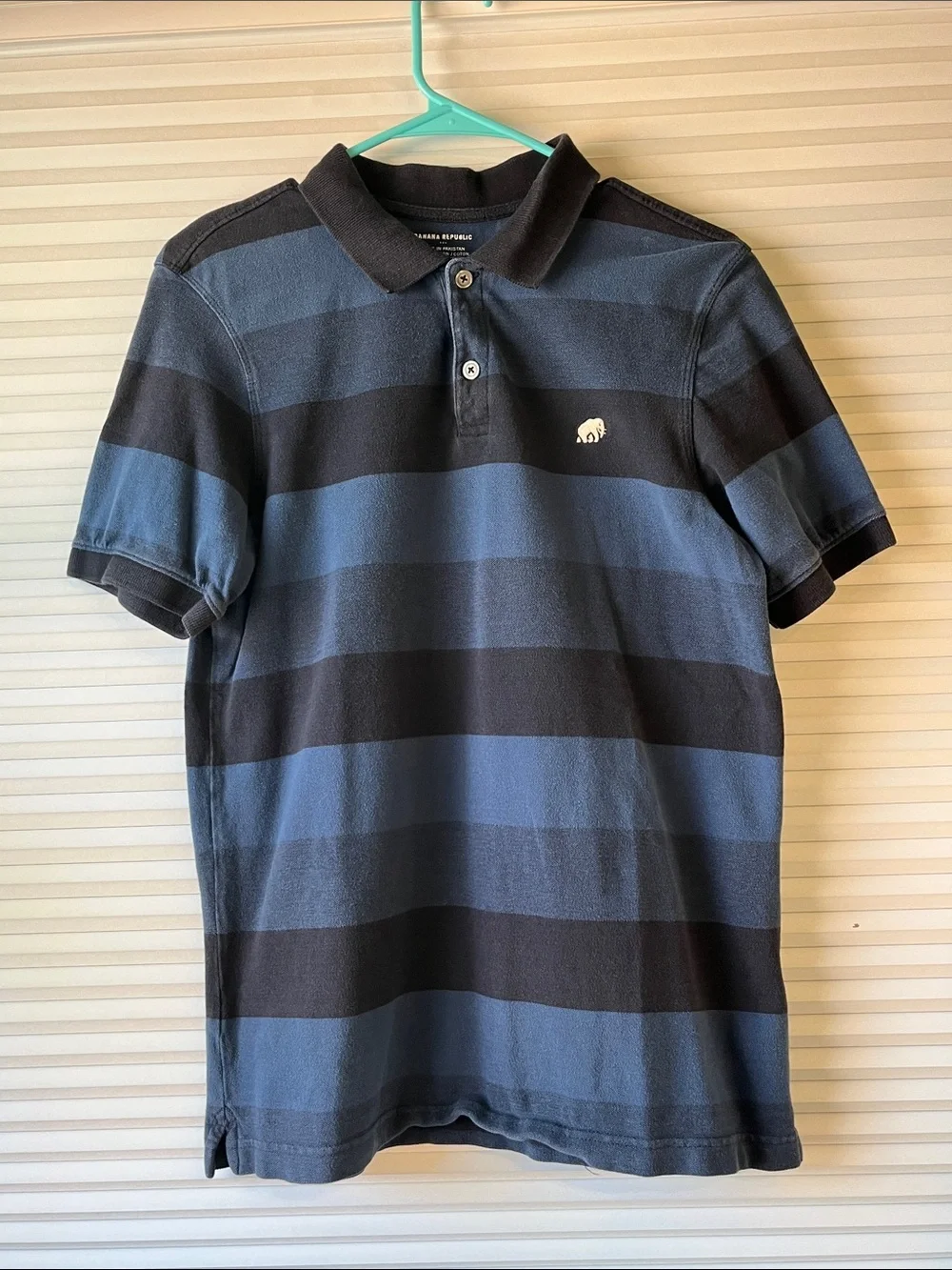 Banana Republic Cotton Collared Short Sleeve Shirt
